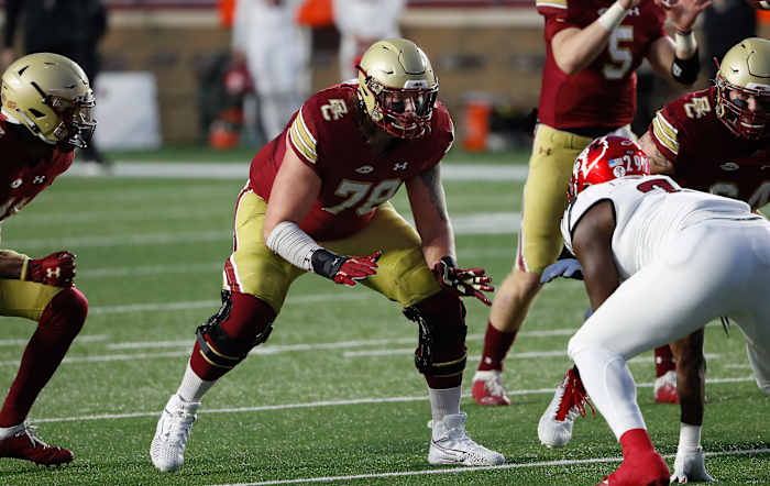 Tyler Vrabel is an NFL-ready tackle with high-level potential; he can be an early-round selection in 2022.
